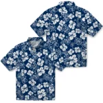 Indianapolis Colts Hawaiian Shirt – Hibiscus Flower Design