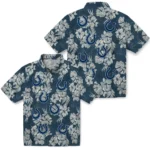 Indianapolis Colts Hawaiian Shirt – Hibiscus Flowers