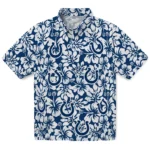 Indianapolis Colts Hawaiian Shirt – Hibiscus Motif