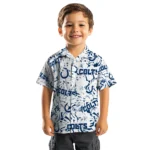 Indianapolis Colts Hawaiian Shirt – Hibiscus Overlay