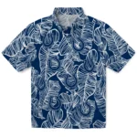 Indianapolis Colts Hawaiian Shirt – Leaf Outline