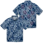 Indianapolis Colts Hawaiian Shirt – Leaf Outline