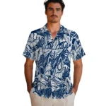Indianapolis Colts Hawaiian Shirt – Monstera Layer