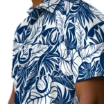 Indianapolis Colts Hawaiian Shirt – Monstera Layer