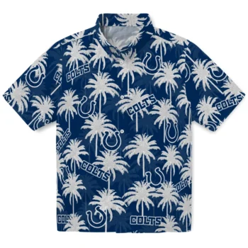 indianapolis colts palm grove blue hawaiian shirts best selling