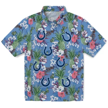 indianapolis colts pineapple bouquet best sky blue hawaiian shirts best selling