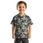 Iowa Hawkeyes Hawaiian Shirt – Anthurium Overlay