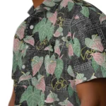 Iowa Hawkeyes Hawaiian Shirt – Anthurium Overlay