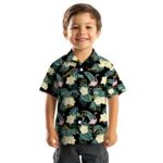 Iowa Hawkeyes Hawaiian Shirt – Flamingo and Hibiscus