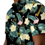 Iowa Hawkeyes Hawaiian Shirt – Flamingo and Hibiscus