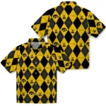 Iowa Hawkeyes Hawaiian Shirt – Golfing Plaid