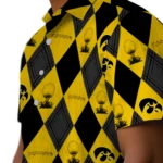 Iowa Hawkeyes Hawaiian Shirt – Golfing Plaid