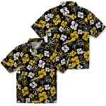 Iowa Hawkeyes Hawaiian Shirt – Hibiscus Flower Design