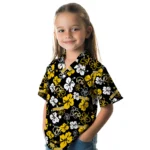 Iowa Hawkeyes Hawaiian Shirt – Hibiscus Flower Design