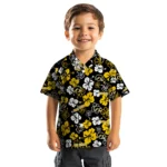 Iowa Hawkeyes Hawaiian Shirt – Hibiscus Flower Design