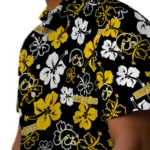 Iowa Hawkeyes Hawaiian Shirt – Hibiscus Flower Design