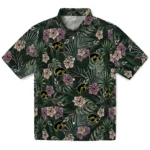 Iowa Hawkeyes Hawaiian Shirt – Hibiscus Leaves Pattern