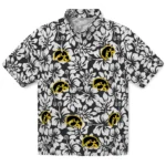 Iowa Hawkeyes Hawaiian Shirt – Hibiscus Motif