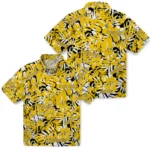 Iowa Hawkeyes Hawaiian Shirt – Hibiscus Overlay