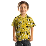 Iowa Hawkeyes Hawaiian Shirt – Hibiscus Overlay