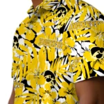 Iowa Hawkeyes Hawaiian Shirt – Hibiscus Overlay