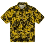 Iowa Hawkeyes Hawaiian Shirt – Monstera Layer