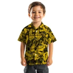 Iowa Hawkeyes Hawaiian Shirt – Monstera Layer