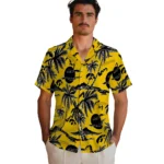 Iowa Hawkeyes Hawaiian Shirt – Palm Sunset