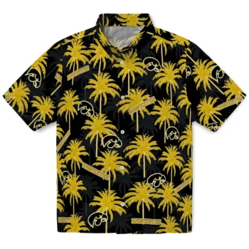 iowa hawkeyes palm grove black hawaiian shirts best selling