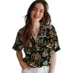 Iowa Hawkeyes Hawaiian Shirt – Simpsons Christmas