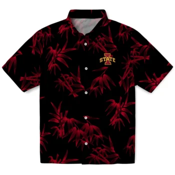iowa state cyclones bamboo branches red black hawaiian shirts best selling