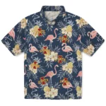 Iowa State Cyclones Hawaiian Shirt – Flamingo Hibiscus