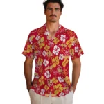 Iowa State Cyclones Hawaiian Shirt – Hibiscus Flower Design