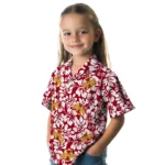 Iowa State Cyclones Hawaiian Shirt – Hibiscus Motif