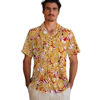 iowa state cyclones hibiscus overlay hawaiian shirts fashion forward