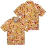 Iowa State Cyclones Hawaiian Shirt – Hibiscus Overlay
