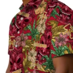 Iowa State Cyclones Hawaiian Shirt – Hibiscus Tiki Jungle