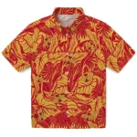 Iowa State Cyclones Hawaiian Shirt – Monstera Layer