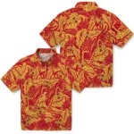 Iowa State Cyclones Hawaiian Shirt – Monstera Layer