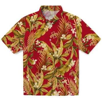 iowa state cyclones palm leaves red hawaiian shirts best selling