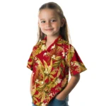 Iowa State Cyclones Hawaiian Shirt – Palm Leaves