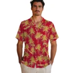 Iowa State Cyclones Hawaiian Shirt – Palm Tree Motif