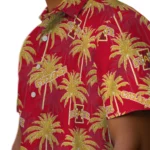 Iowa State Cyclones Hawaiian Shirt – Palm Tree Motif