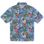 Iowa State Cyclones Hawaiian Shirt – Pineapple Bouquet