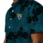 Jacksonville Jaguars Hawaiian Shirt – 50th State Flower