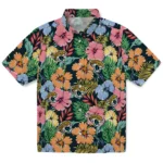 Jacksonville Jaguars Hawaiian Shirt – Brilliant Hibiscus Garden