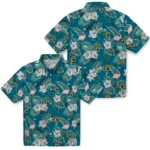 Jacksonville Jaguars Hawaiian Shirt – Flamingo and Hibiscus