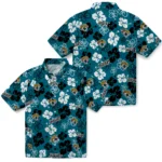 Jacksonville Jaguars Hawaiian Shirt – Hibiscus Flower Design