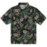 Jacksonville Jaguars Hawaiian Shirt – Hibiscus Leaves Pattern