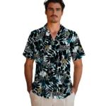 Jacksonville Jaguars Hawaiian Shirt – Hibiscus Overlay